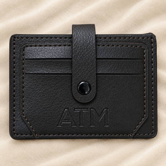 Shaaz Premium Leather Card Holder